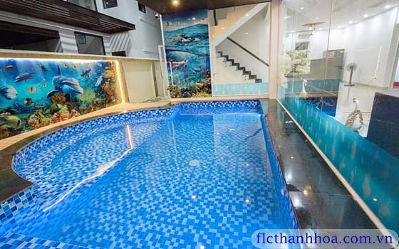 bể bơi villa sao biển sb127